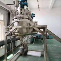 Homogénéiseur industriel réservoir homogénéiseur grand mélangeur de crème avec télécommande PLC