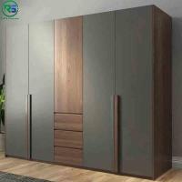 Gabinete de aluminio moderno con la rociadura del fluocarbono y el sistema de gabinete de aluminio negro