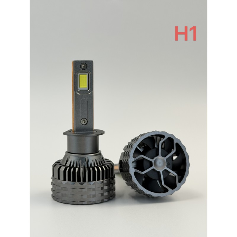 IP67 Automotive LED Headlight Bulbs Dustproof H1 LED Headlight Bulbs 80W For Toyota Honda Ford Hyundai