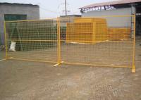 A cerca Hot Dip Galvanized da construção do Temp da altura de Canadá 6ft pulveriza então revestido