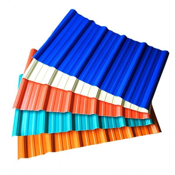 Cold Rolled PPGI Roofing Sheet RAL Color Coated Corrugated Galvanized Steel Panels