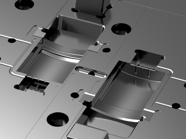 OEM / ODM: Cold Runner Injection Molding & Medical Instrument Surface Shell (1*2) No.23670