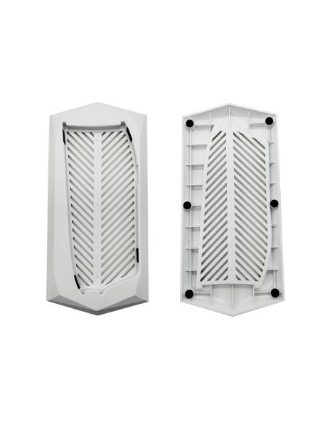 White Color ABS Hard PS5 Slim Stand Compatible For CD-ROM Eddition