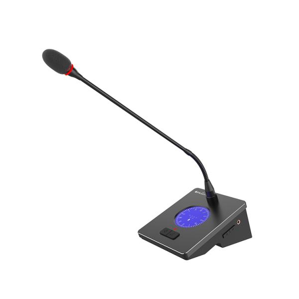 HUAIN Meeting Room LCD Screen Desktop Digital Conference System Tabletop Chairman Delegate Unit