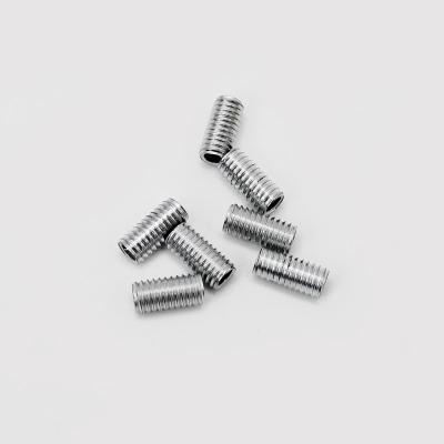 Noix de connecteur à filetage en acier au carbone, tuyau à filetage complet pour l' éclairage / le mobilier