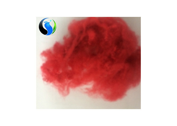 100% Hollow PSF Recycled Polyester Staple Fiber With Dope Dyed , Anti - Bacteria