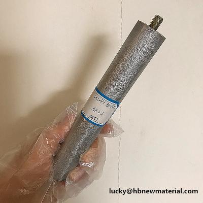 Molde AZ63 ou ânodo expulso Rod do magnésio AZ31 para a proteção catódica do aquecedor de água