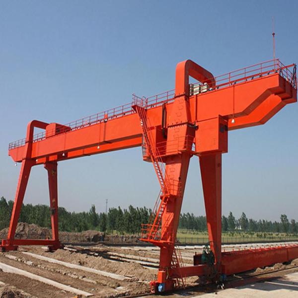 Box Type 30 Ton / 50 Ton Double Girder Overhead Crane For Construction Building