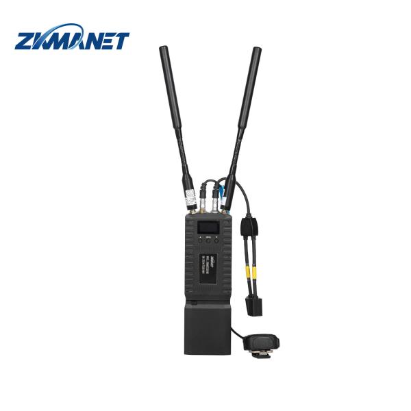 Rugged IP66 20-30km Video Data Voice Transmission Handheld Manpack MESH  Radio