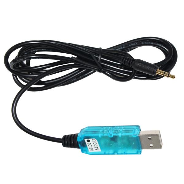 PVC Jacket 5V para Dc 9V 12V USB Boost Cable para CCTV Wireless IP Camera