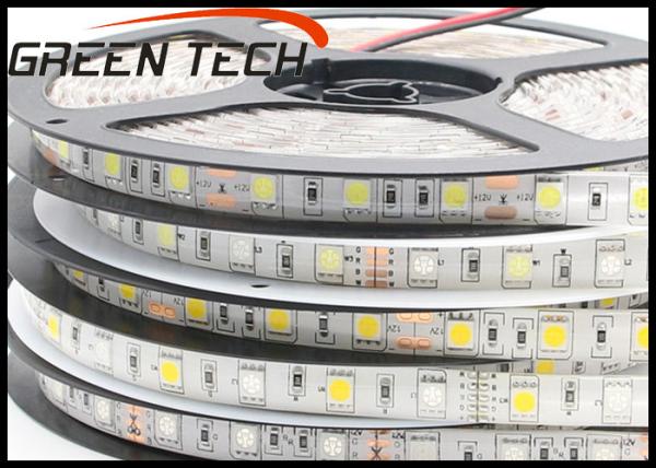 Flexible LED Strip Lighting Waterproof , Outdoor Decoration Dimmable LED Strip Lights