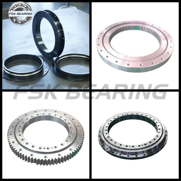 FSK Brand 013.25.355 Small Crane Slewing Bearing With Inner Gear Small Crane Accessories