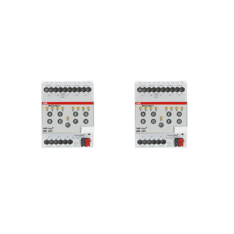 BE/S 8.230.2.1 ABB Binary Input 8-Fold 230V AC for Monitoring High-Voltage