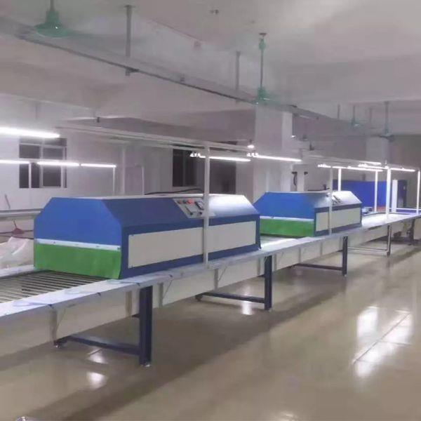 Energy Saving Shoe Production Line T Type Infrared Tunnel Oven Easy To Maintain