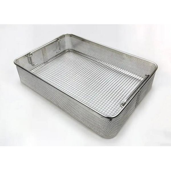 ISO14001 ячеистая сеть 300/400/600 серий сплетенная SS используемая как корзины термической обработки