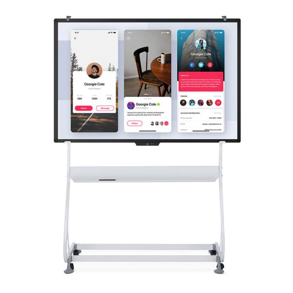 Anti Glare Multi-Touch Smart Whiteboard Interactive 55 Inch 4k 3840*2160