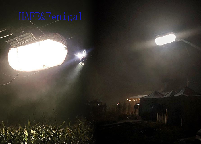 фильм 1600W освещая трубку воздушных шаров для ткани нейлона ТВ снимая обработал