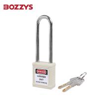 Long Steel Shackle ABS Safety Padlock Nylon PA Safety Cable Padlock