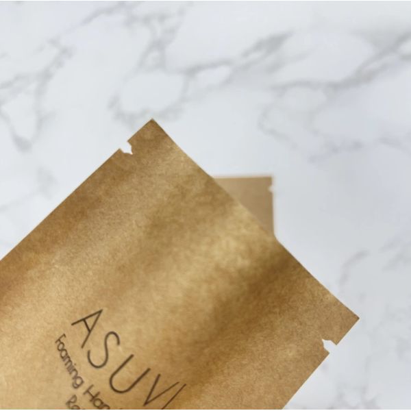 Custom Printing Zipper Tea Sachet Biodegradable Paper Pouch Packaging Bags