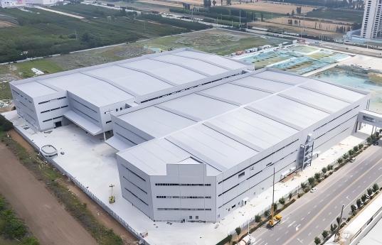 Light Weight Steel Structure Warehouse , Commercial Metal Building Construction