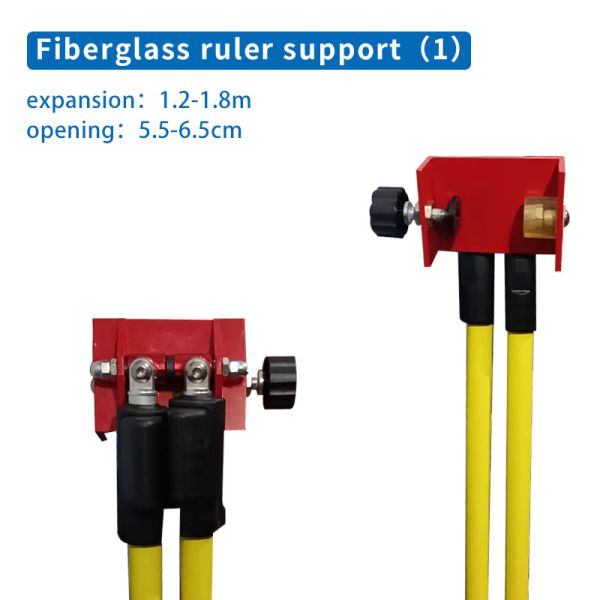 Regla de acero de indio Regla de soporte Tianbao Leica Código de barras del sur Fibra de vidrio Regla de acero de indio manganeso Soporte telescópico