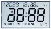 SGS 6 O'Clock 7 Segment STN Affichage LCD écran tactile Affichage LCD