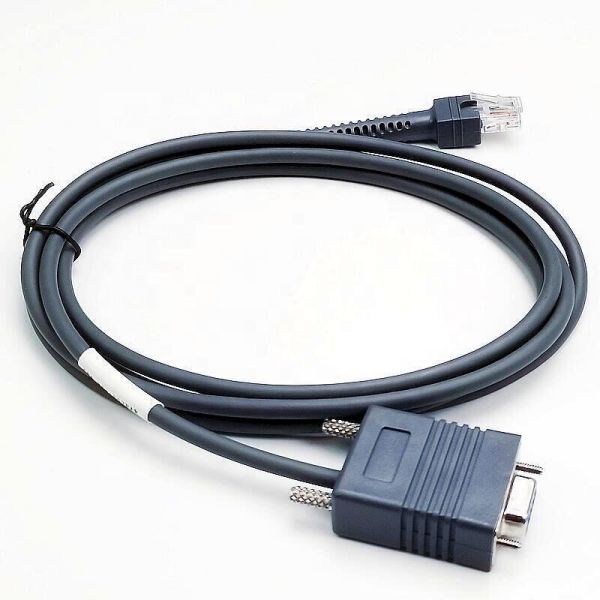 LS2208 Symbol Barcode Scanner Cable USB 2M RS232 to rj45 Sotesin