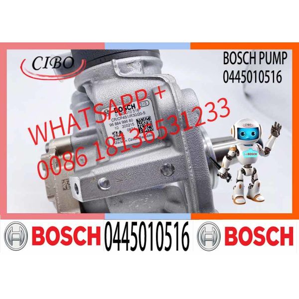 Componentes para motores diesel CP4 Bomba de inyección de combustible 0445010516 Bomba de combustible para motores Bosch Bomba de combustible para motores diesel 0445010516