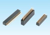 Rangée simple/double d'en-tête plaqué par or du connecteur 1.27mm de lancement de type femelle d'IMMERSION