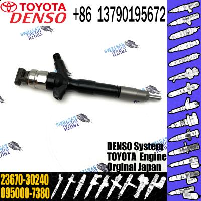 095000-7380 injetor comum do trilho do injetor de combustível de TOYOTA para Toyota HIACE HILUX 2.5D