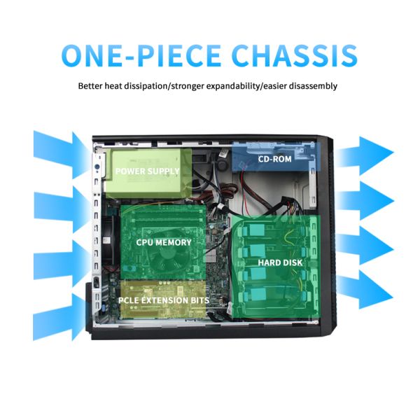 Изготовленная на заказ башня E-2224G сервера хранения Dell PowerEdge T40 Rackmount