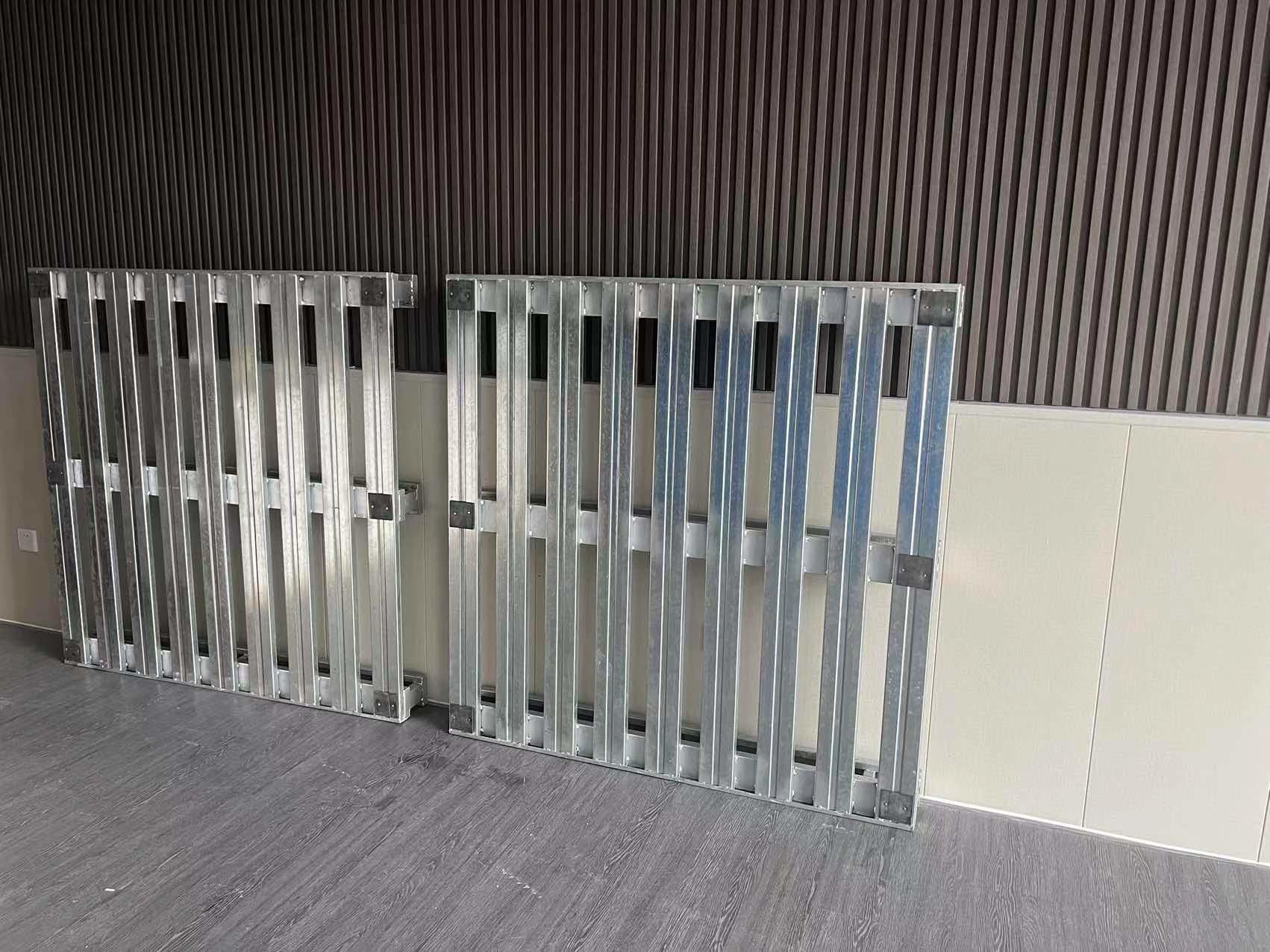 Хранилище тяжеловесные стальные поддоны, подлежащие складированию, стандартный размер евро