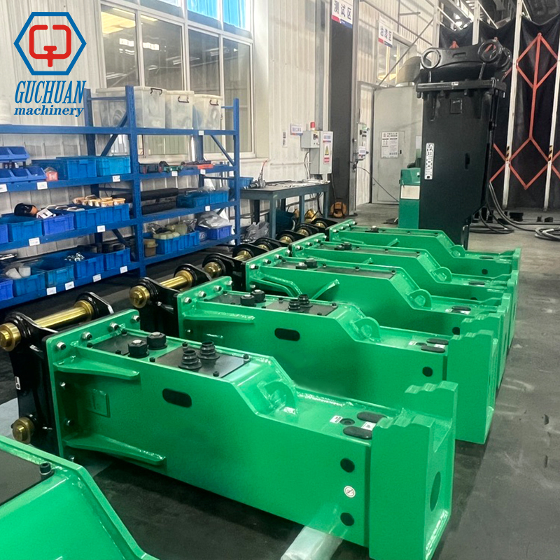 Silent Hydraulic Breaker: High-Impact SOOSAN SB60 Equivalent for 15–18 Ton Excavators | SEWOOMIC China