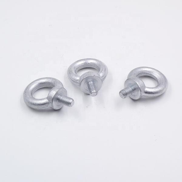 Carbon Steel Stainlesss Steel Various DIN580 Eye Bolt Bright Finish
