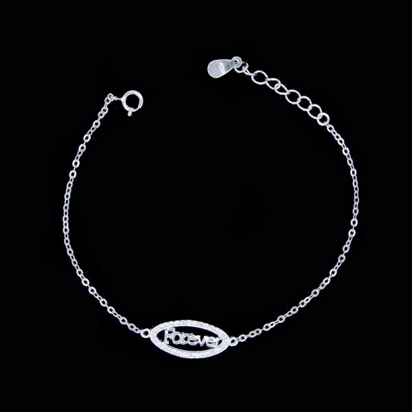 Элемента браслета Зирконя ААА 925 дизайн моды серебряного кубического корейский для девушек