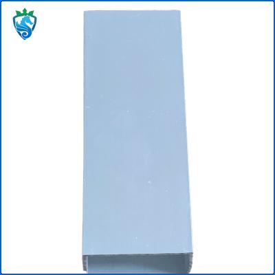 Hexágono anodizado de prata do tubo quadrado de alumínio estrutural do perfil T3-T8