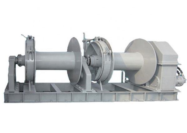 50 Ton Double Grooved Drums Electric Marine Winch Stainless Steel