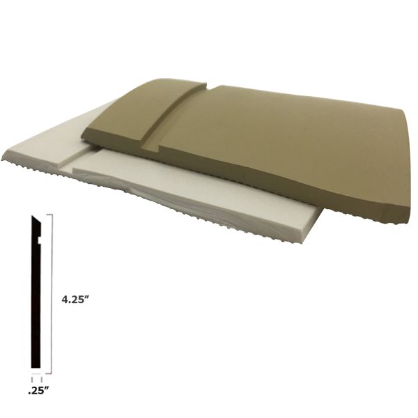 Base de cubierta de pared de caucho fácil de instalar con dedos de pie Selección de código RAL o código Pantone