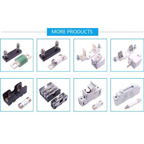 Высокоскоростной квадратный корпус предохранителя медь и керамика 10А до 400А 690В