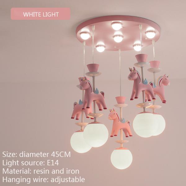 Children bedroom chandeliers modern ins merry-go-round boy girl room chandelier(WH-MA-136)