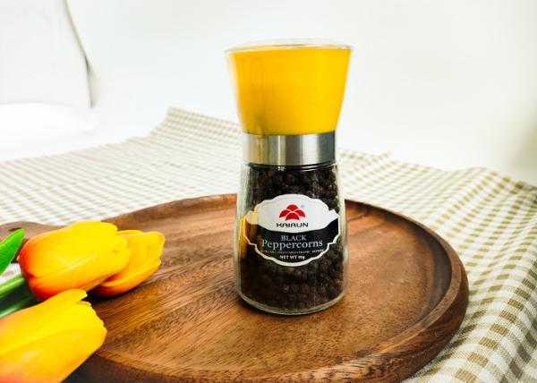 Adjustable Glass Grinder Salt And Pepper Refillable Grinders CUstomized grinder