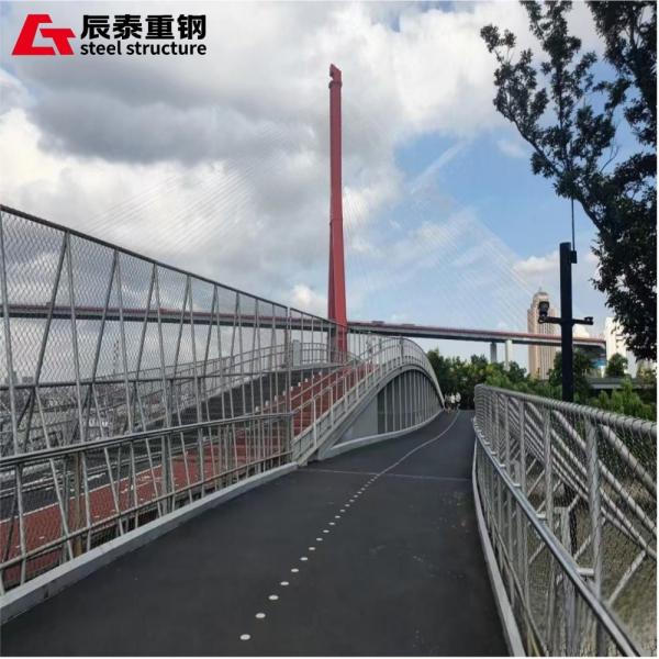 Long Span Steel Structure Truss Bridge Construction Prefabricated
