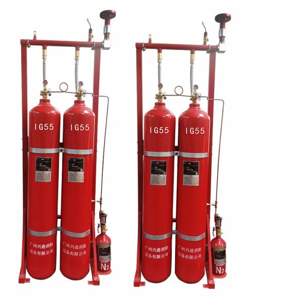 Système de lutte contre les incendies par gaz inerte à haute performance