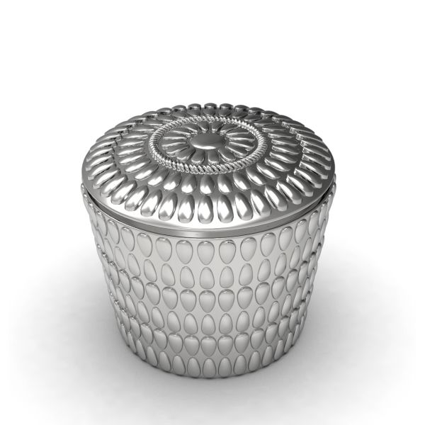 Крышки флакона духов сплава FEA 15 цинка формы зерна ананаса