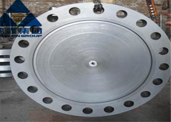 SCH40S Class 600 Steel Pipe Flange , Hubbed Slip On Flange  ASTM A182 F44