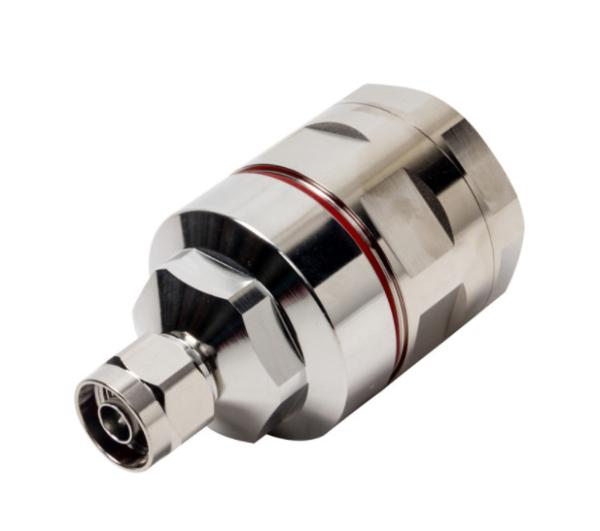 Baixo conector reto do RF do homem de PIM N para 7/8 cabo coaxial