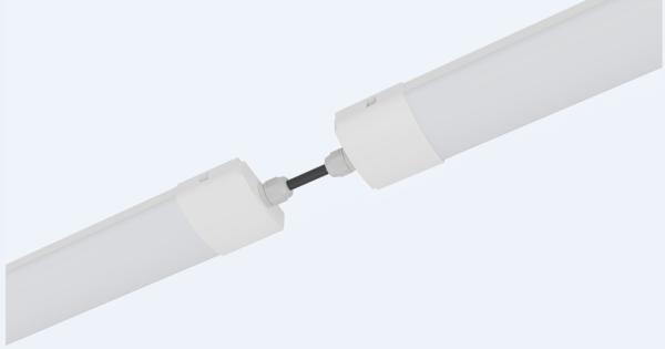 40W LED Tri Proof Light Underground Parking IP65 PC Housing Wide Range Working Temperature