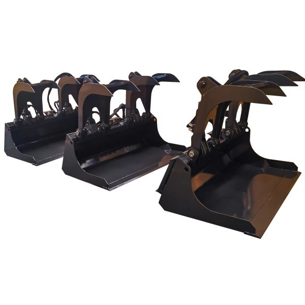 Farm-Oriented Grapple Fork For Agricultural Skid Steer Loader And Wheel Loader