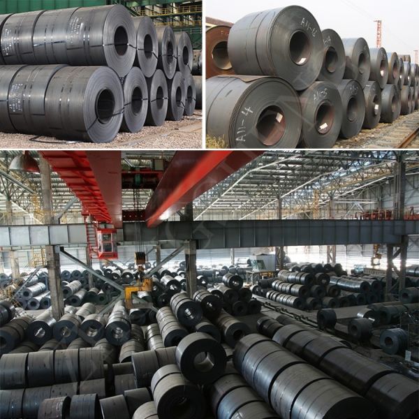 Direct from 0.8mm 1.2mm 1.5mm Hot Rolled Strip Steel Coil for Cutting Processing Service SS400 Q235B S235JR