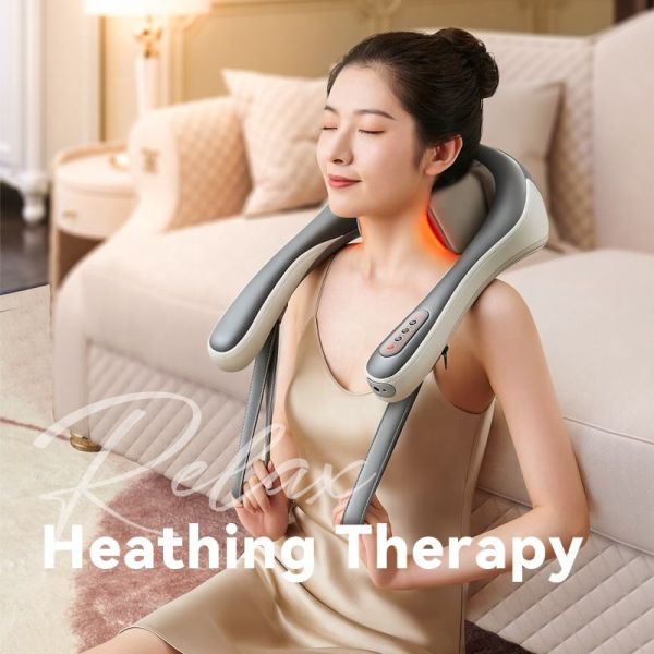 Neck Massage Roller Manual U-Shaped Massage Neck Shoulder Massager Rated power 24W